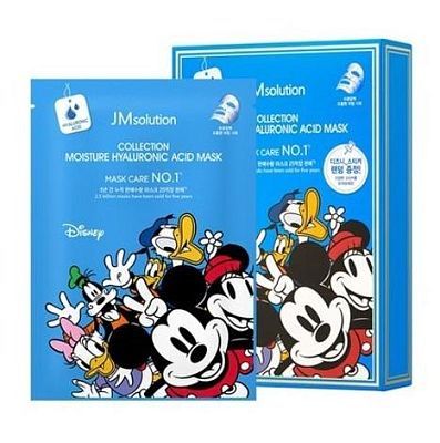 JMSolution Mask Collection Disney Moisture Hyaluronic Acid Тканевая маска с гиалуроновой кислотой 30