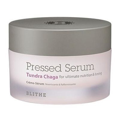 Спрессованый крем-серум с грибом чага для упругости кожи Blithe Pressed Serum Tundra Chaga 22мл
