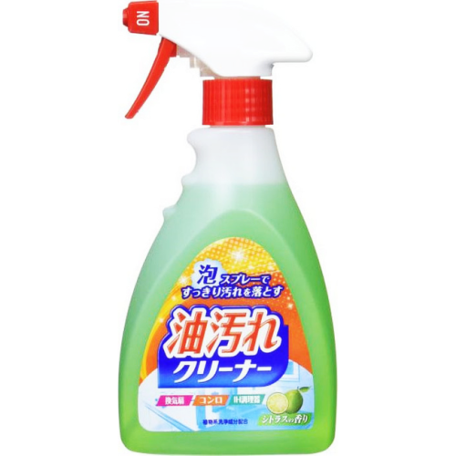 Nihon Detergent Спрей-пенка для удаления масляных загрязнений на кухне 400мл