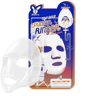 Elizavecca EGF Deep Power Ringer Mask Pack Тканевая маска для лица с Эпидермальным фактором EGF 1шт