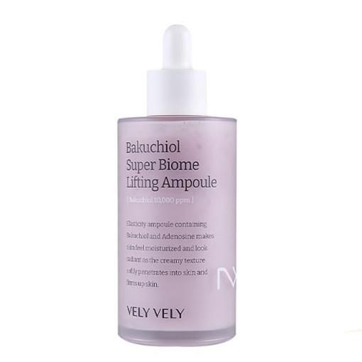 Лифтинг-сыворотка с бакучиолом Vely Vely Bakuchiol Super Biome Lifting Ampoule 