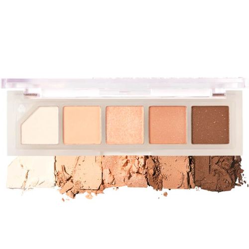 Unleashia Mood Shower Eye Palette Палетка теней для век 3.5 г (№03 Nude Shower) УЦЕНКА