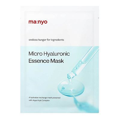 Manyo Micro Hyaluronic Essence Mask Увлажняющая гиалуроновая тканевая маска 23 г