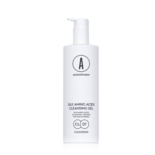 Гель для умывания с аминокислотами шелка Ангиофарм Silk Amino Acids Cleansing Gel 400мл
