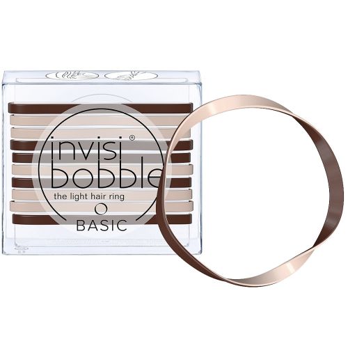 Invisibobble Basic Mocca&Cream Резинка для волос (коричневый) 10шт