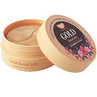 Petitfee Koelf Gold & Royal Jelly Eye Patch Патчи для глаз с маточным молочком и золотом 60шт