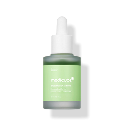 Успокаивающая сыворотка с центеллой и чайным деревом Medicube Exosome Cica Ampoule 30мл