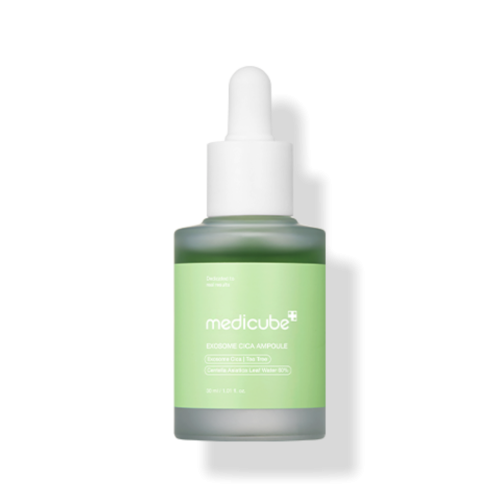 Успокаивающая сыворотка с центеллой и чайным деревом Medicube Exosome Cica Ampoule 30мл