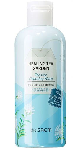 The Saem Healing Tea Garden Tea Tree Cleansing Water Очищающая вода с чайным деревом 300мл
