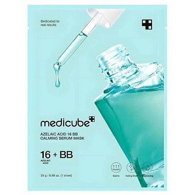 Успокаивающая маска с азелаиновой кислотой Medicube Azelaic Acid 16 BB Calming Serum Mask