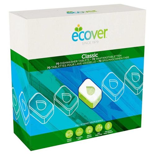 Ecover Таблетки для посудомоечной машины экологические 70шт
