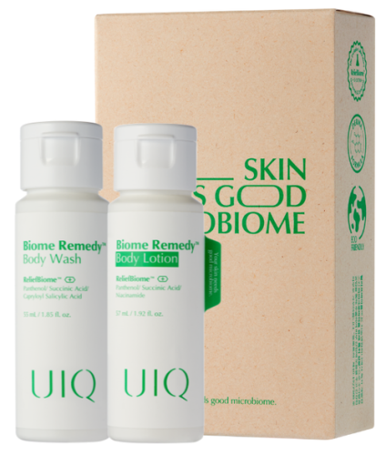 UIQ Biome Remedy Mini Duo Мини-гель для душа и лосьон для тела 55 мл + 55 мл