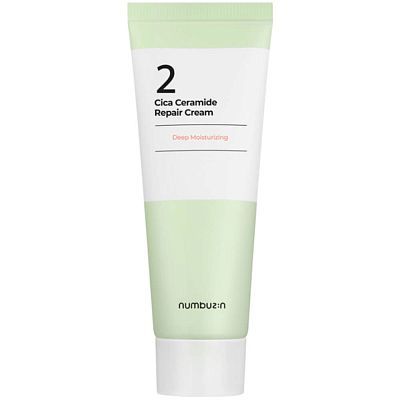 Восстанавливающий крем с центеллой и церамидами Numbuzin No.2 Cica Ceramide Repair Cream 60мл УЦЕНКА