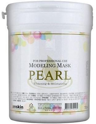 Anskin Pearl Modeling Mask Альгинатная маска с жемчугом увлажняющая (банка) 240г