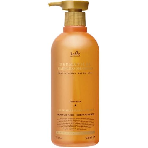 Lador Dermatical Hair-Loss Shampoo For Thin Hair Укрепляющий шампунь для тонких волос 530мл