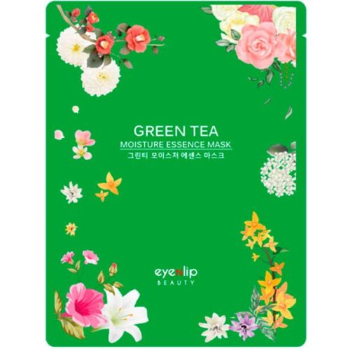 Eyenlip Green Tea Oil Moisture Essence Mask Успокаивающая маска с зеленым чаем 25мл