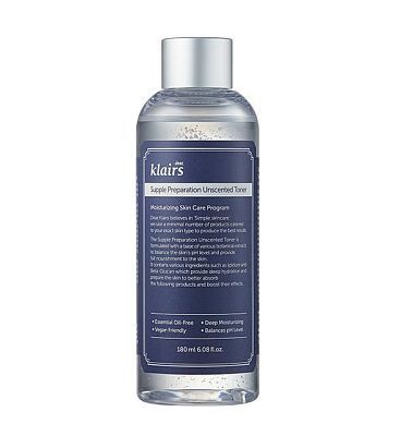 Тонер увлажняющий без масел и запаха Dear, Klairs Supple Preparation Unscented Toner 180 мл