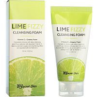 Secret Skin Lime Fizzy Cleansing Foam Освежающая пенка для умывания с лаймом 120мл