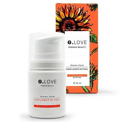 G.Love Renewal Cream Sunflower Retinol Обновляющий ночной крем с ретинолом 50мл