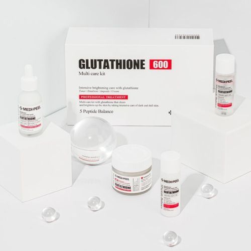 Medi-Peel Bio-Intense Glutathione 600 Multi Care Kit Набор против пигментации 30мл+30мл+30мл+50г фото 3