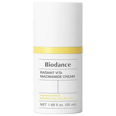 Осветляющий крем с ниацинамидом Biodance Vita Niacinamide Cream 50мл