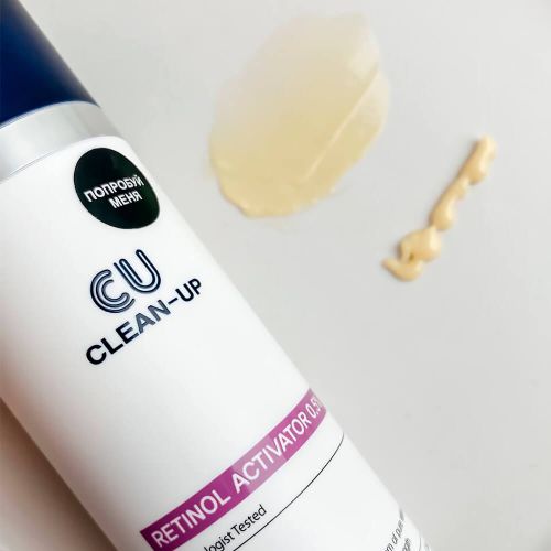 CU SKIN Clean-Up Retinol Activator 0.5% Антивозрастная сыворотка с 0,5% ретинола и PHA-кислотой 30мл фото 2