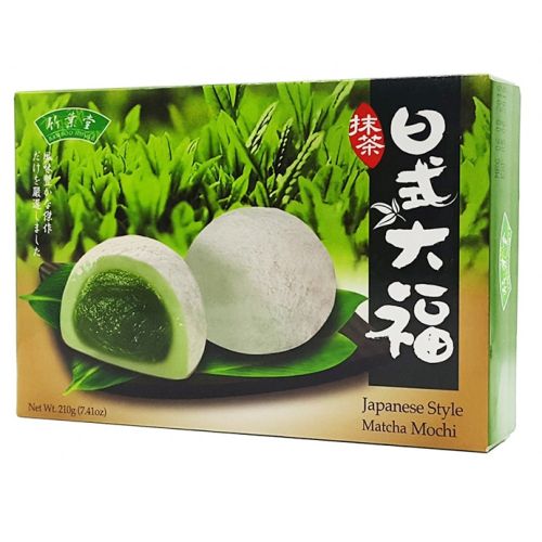 Bamboo House Japanese Style Green Tea Mochi Моти с зеленым чаем 210г