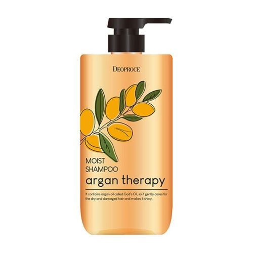 Deoproce Argan Therapy Moist Shampoo Шампунь с марокканским маслом арганы 1000 мл