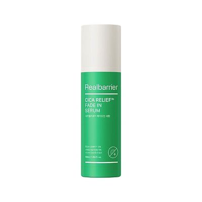 Лёгкая барьерная сыворотка с липосомами Real Barrier Cica Relief Fade In Serum 50мл