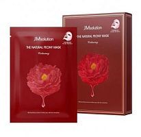 JMSolution The Natural Peony Mask Calming  Тканевая маска с эстрактом цветка пиона 30мл