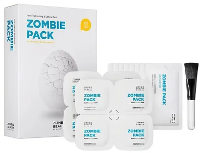 SKIN1004 Zombie Pack & Activator Kit Набор лифтинг-масок 2+3.5 г * 8шт
