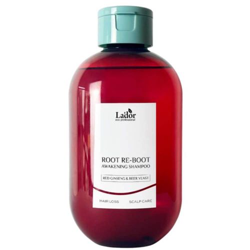Lador Root Re-Boot Awakening Shampoo Red Ginseng & Beer Yeast Шампунь с женьшенем для роста волос 30