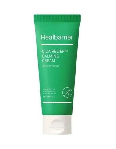 Успокаивающий крем с центеллой и 5% ниацинамида Real Barrier Cica Relief RX Calming Cream 60 мл