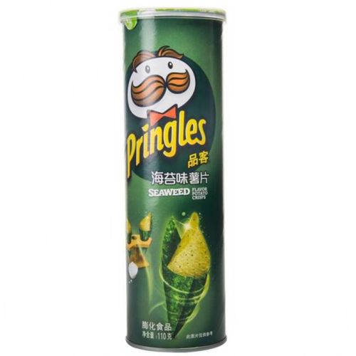 Pringles Чипсы со вкусом васаби и водоросли нори 110г