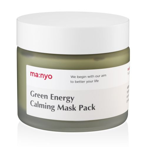 Manyo Factory Green Energy Calming Mask Pack Успокаивающая глиняная маска с зелёным чаем 75мл