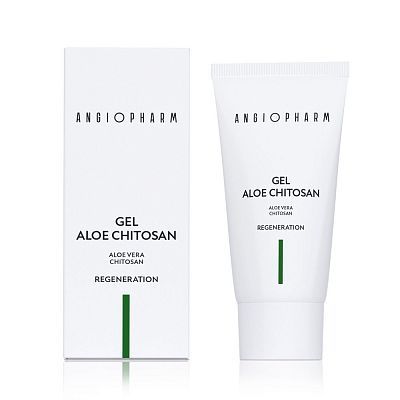 Гель алое-хитозан Ангиофарм Gel Aloe-Chitosan 30мл