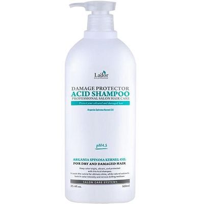 Lador Damaged Protector Acid Shampoo Шампунь для волос с аргановым маслом 900мл