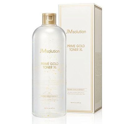 JMSolution Prime Gold Toner XL Осветляющий тонер с коллоидным золотом 600 мл