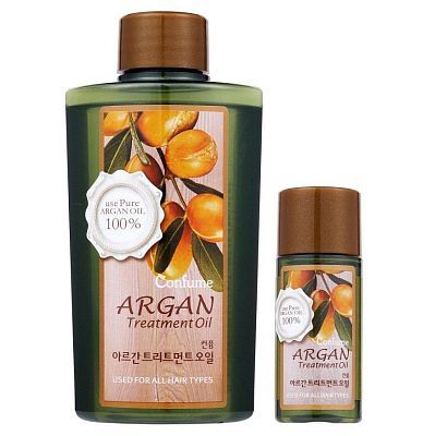 Welcos Confume Argan Treatment Oil Аргановое масло для волос 120мл+25мл