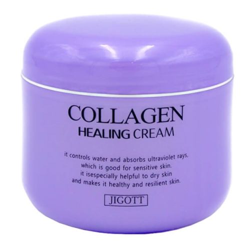 Jigott Collagen Healing Cream Питательный ночной крем с коллагеном 100мл
