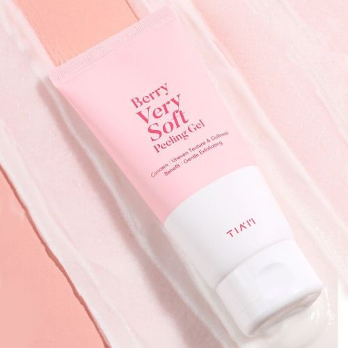 Tiam Berry Very Soft Peeling Gel Нежный ягодный пилинг-скатка 120 г фото 4