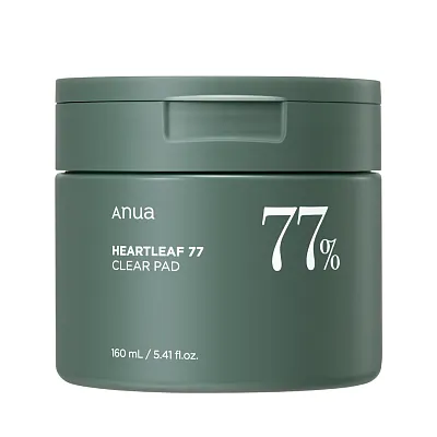 Anua Heartleaf 77% Clear Pad Пилинг-пэды с хауттюйнией и PHA-кислотой 70 шт УЦЕНКА