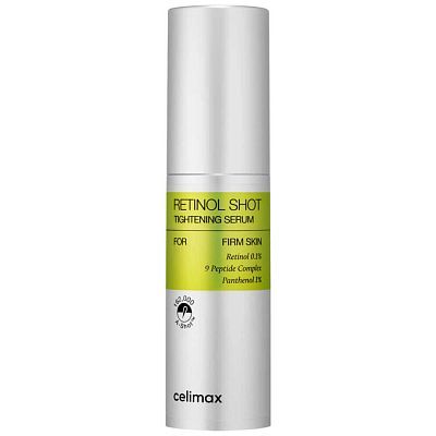 Подтягивающая сыворотка с ретинолом и микроиглами Celimax The Vita-A Retinol Shot Thightening Serum 