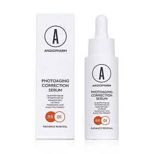Сыворотка для коррекции фотостарения Ангиофарм Photoaging Correction Serum 30мл