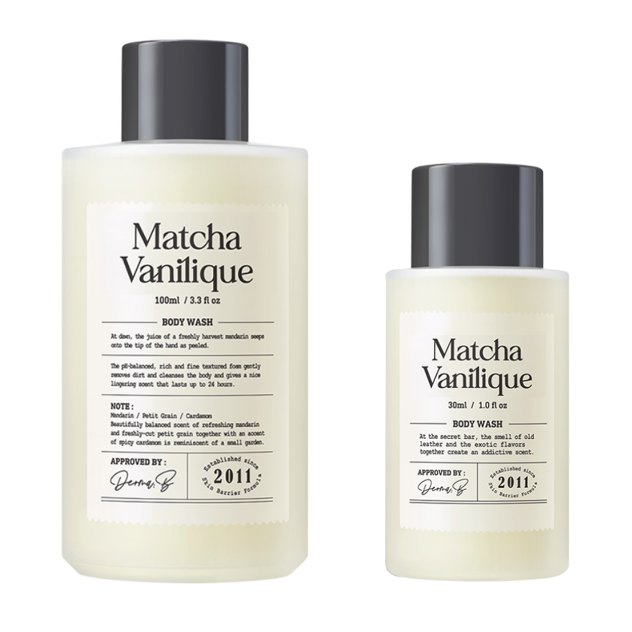 Derma:B Narrative Body Wash Matcha Vanilique Гель для душа с матча и ванильным ароматом УЦЕНКА