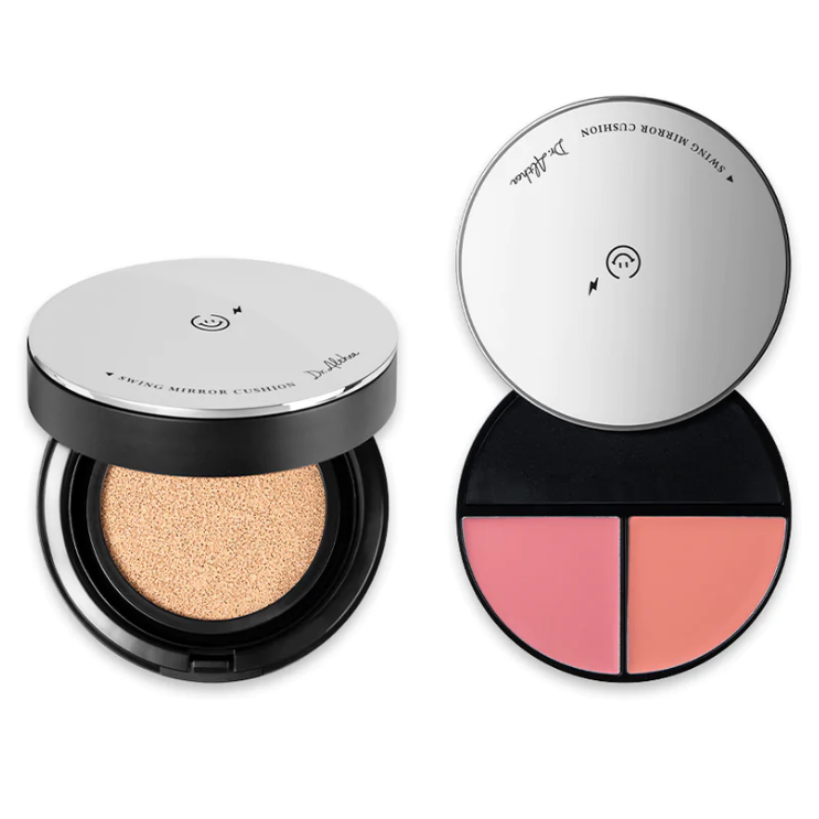 Dr. Althea Swing Mirror Cushion 1.0 Тональный кушон + румяна SPF38/PA ++ 15 г + 2 г УЦЕНКА
