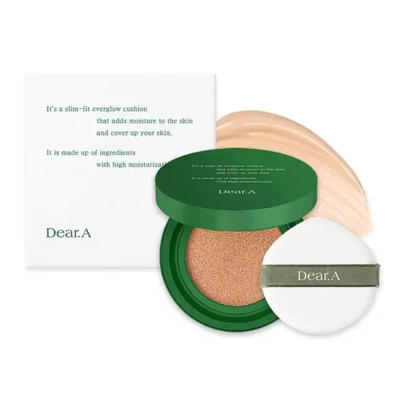 Dear.A Slim Fit Everglow Cushion Невесомый тональный кушон SPF30+ PA++ 10 г УЦЕНКА