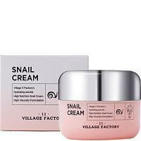 Village 11 Factory Snail Cream Крем для лица с улиточным муцином 50мл