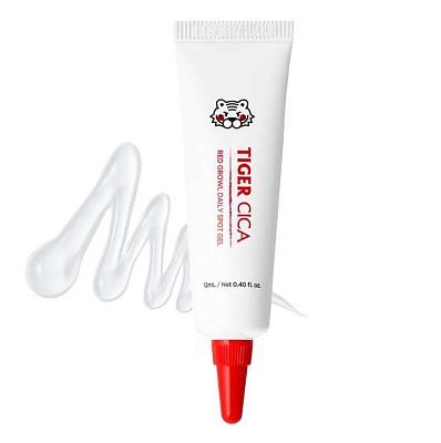It's Skin Tiger Cica Red Growl Daily Spot Gel  Гель для точечного ухода от воспалений 12 мл