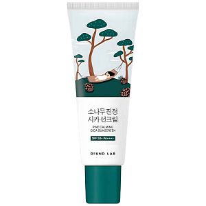 Солнцезащитный крем с сосной и центеллой ROUND LAB Pine Calming Cica Sunscreen SPF50+ PA++++ 40мл